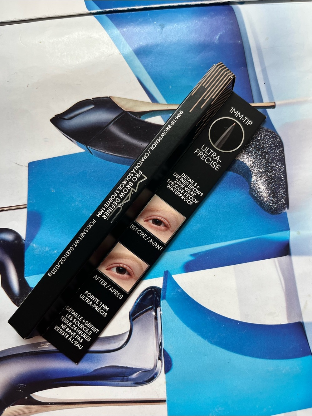 MAC Cosmetics Pro Brow Definer 1MM Tip Brow Pencil OMEGA 0.03 g NEW IN BOX